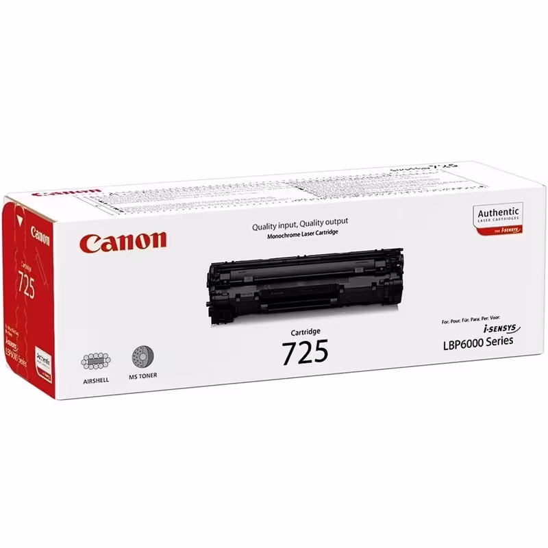 کارتریج تونر رنگ مشکی کانن Canon 725