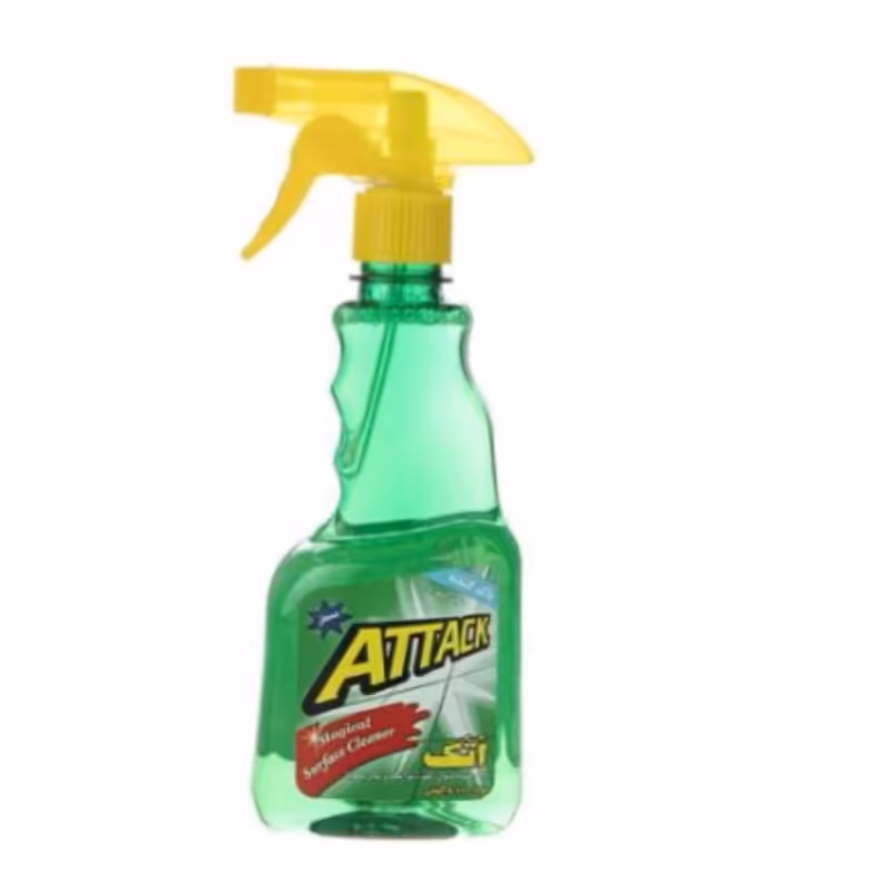 اسپری پاک کننده چند منظوره اتک مدل Green حجم 500 میلی لیتر