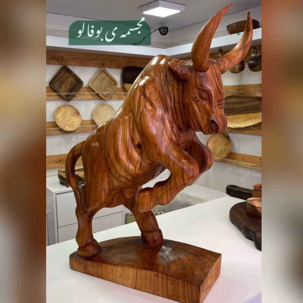 مجسمه ی بوفالو