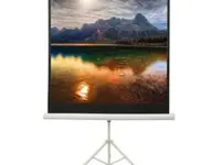 پرده نمایش پایه دار پروژکتور اسکوپ 2.5×2.5
