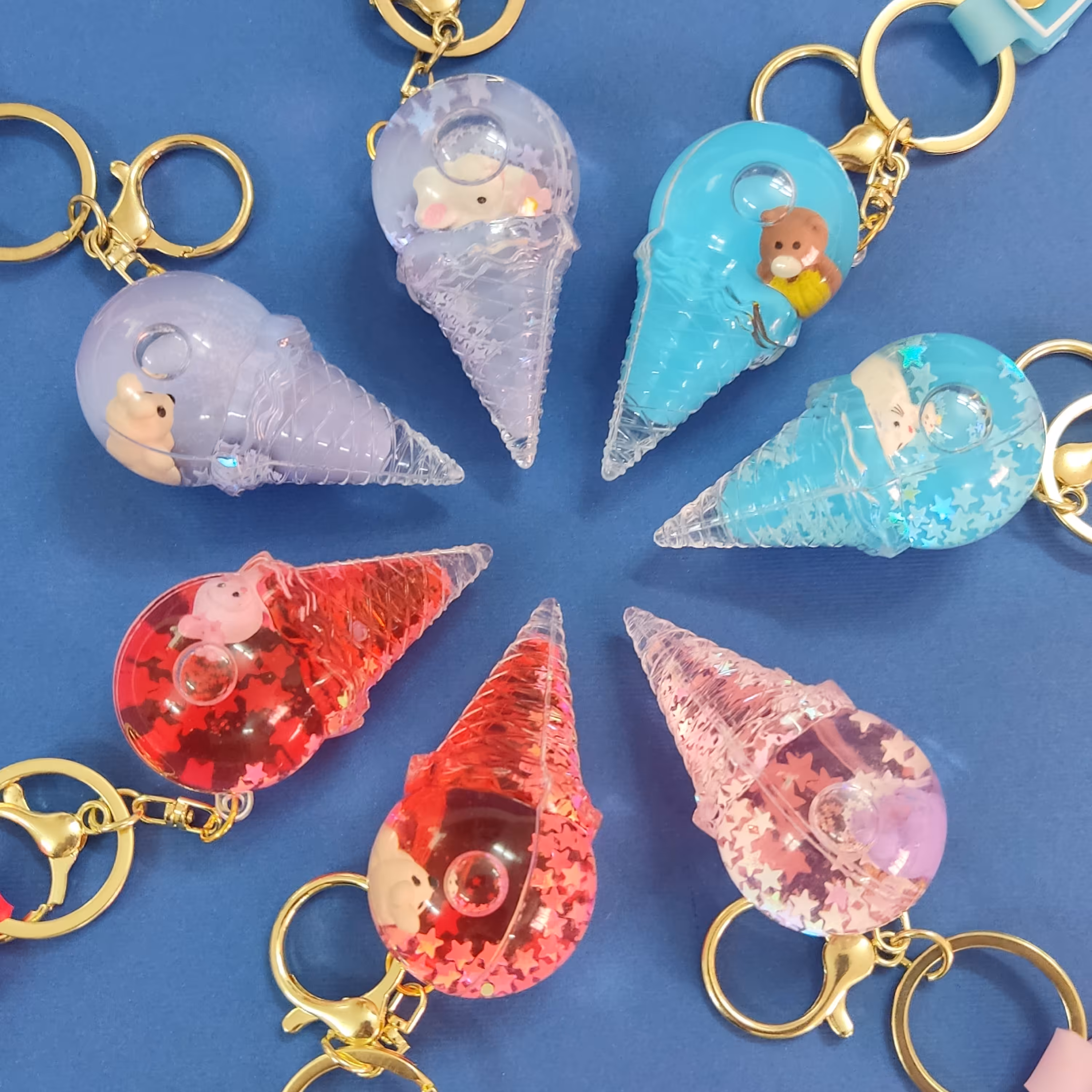 جاکلیدی آکواریومی هدیه و کادویی خاص - بند دار - در طرح های مختلف