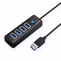 خرید هاب 4 پورت USB3.0 اوریکو ORICO PW4U-U3 Black با بهترین قیمت