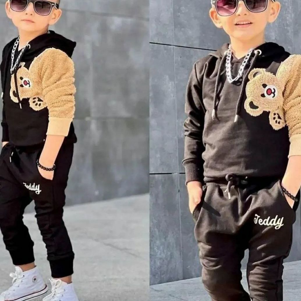 ست هودی شلوار خرس تدی