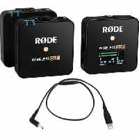 کیت میکروفن بیسیم رود Rode Wireless GO II   کابل آیفون SC15