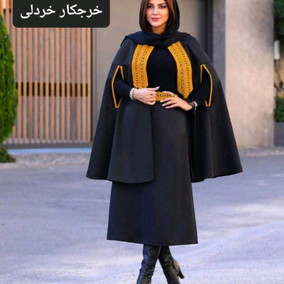 شنل و دامن مکانیک پرشین عیدانه مدل شاپرک