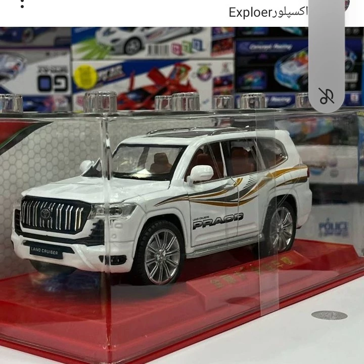 اسباب بازی ماشین فلزی موزیکال چرغدار درباز شو قدرتی