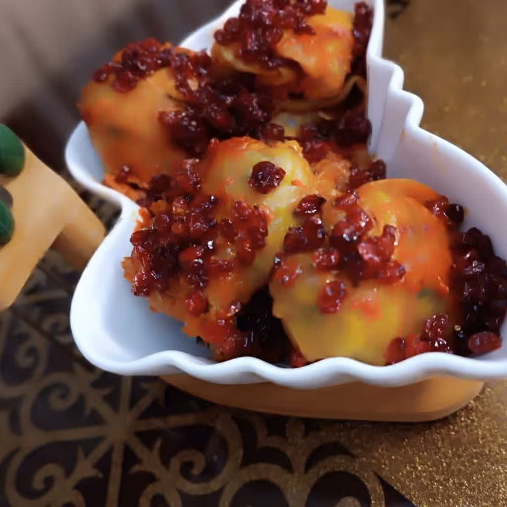 دلمه کلم برگ بدون گوشت