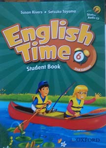 کتاب انگلیش تایم English time 6 2nd edition