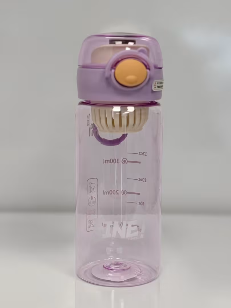 قمقمه پلاستیکی بنفش 600 میل – فورلایف