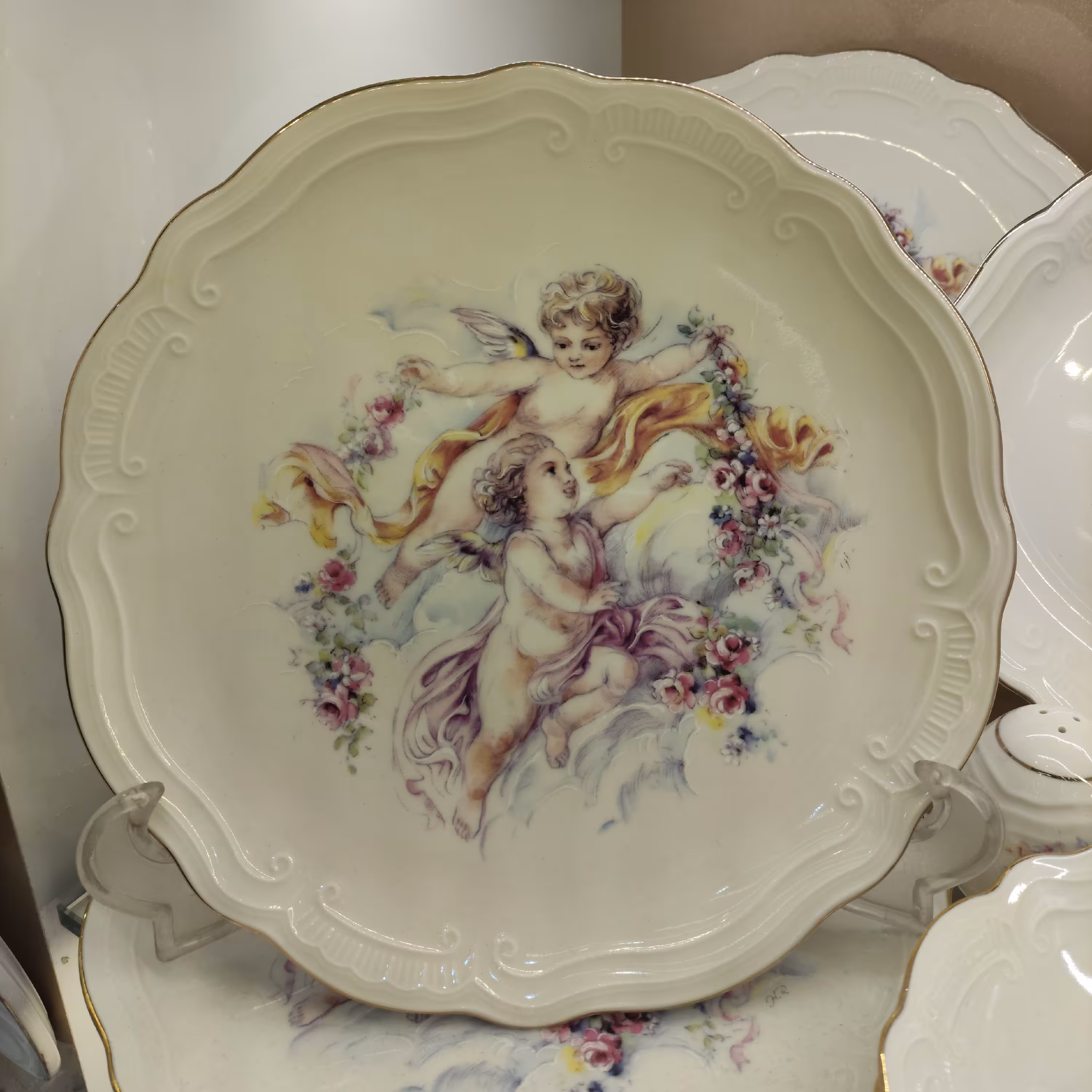 سرویس چینی استخوانی انحصاری طرح فرشته