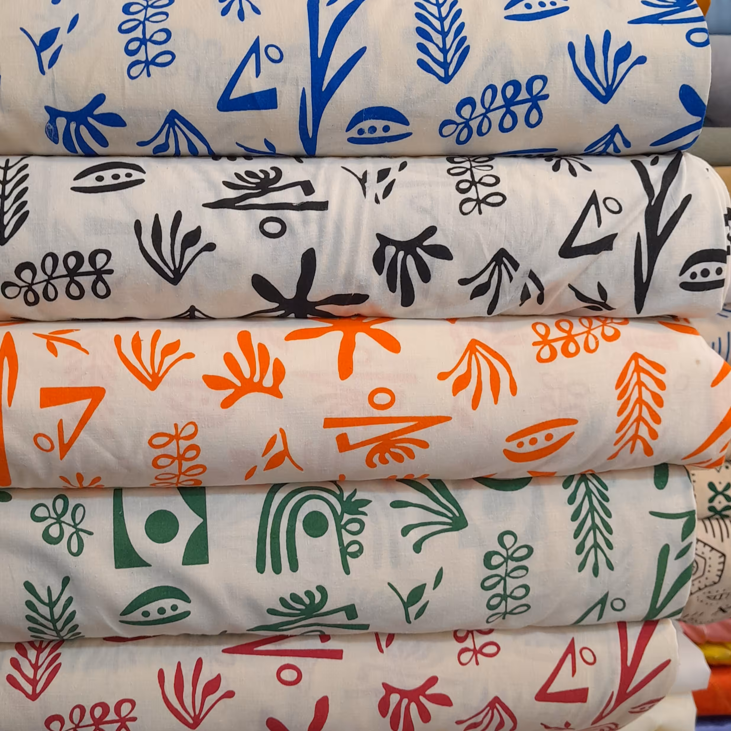 پارچه لنین نیم متر