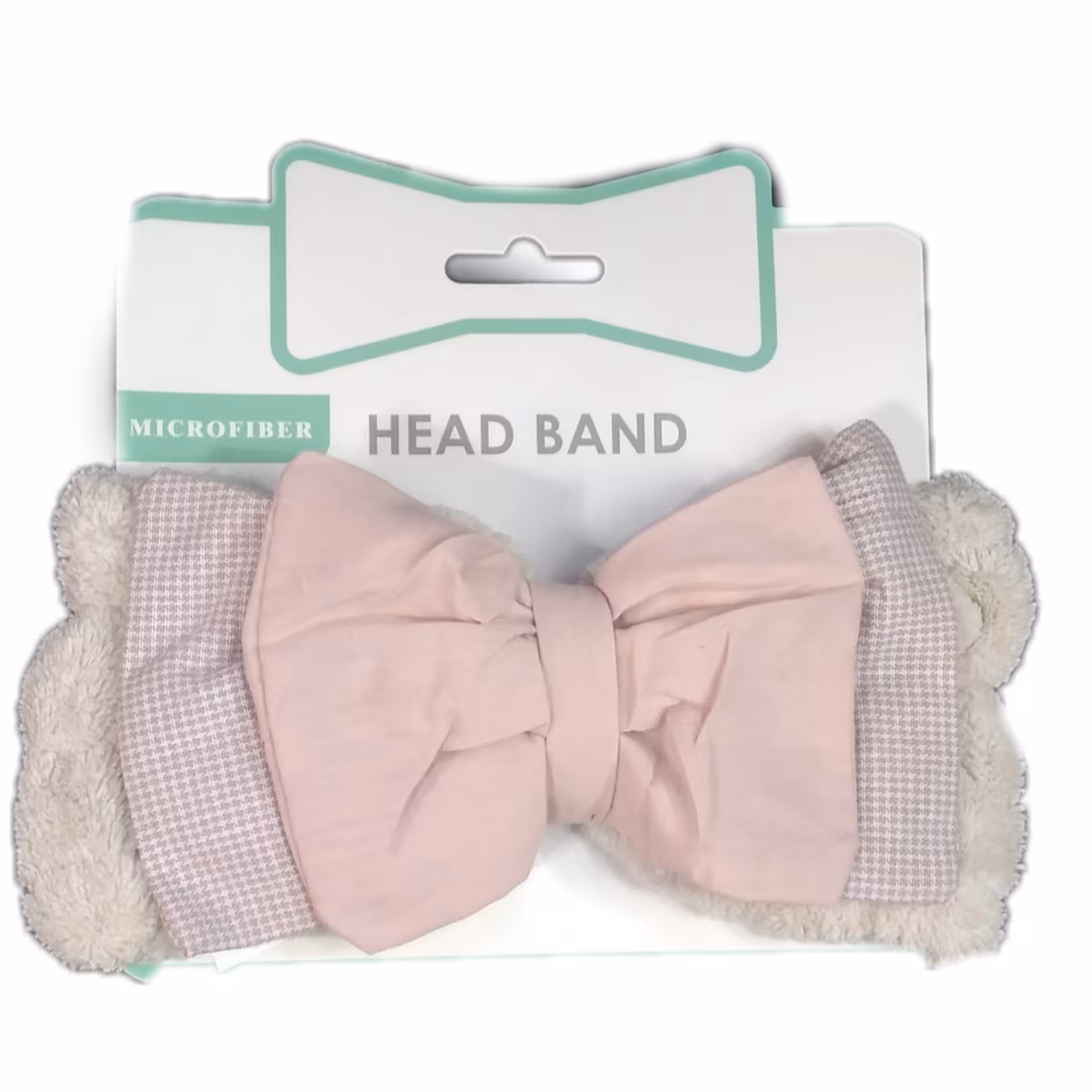 هدبند حوله ای طرح پاپیون میکروفایبر 