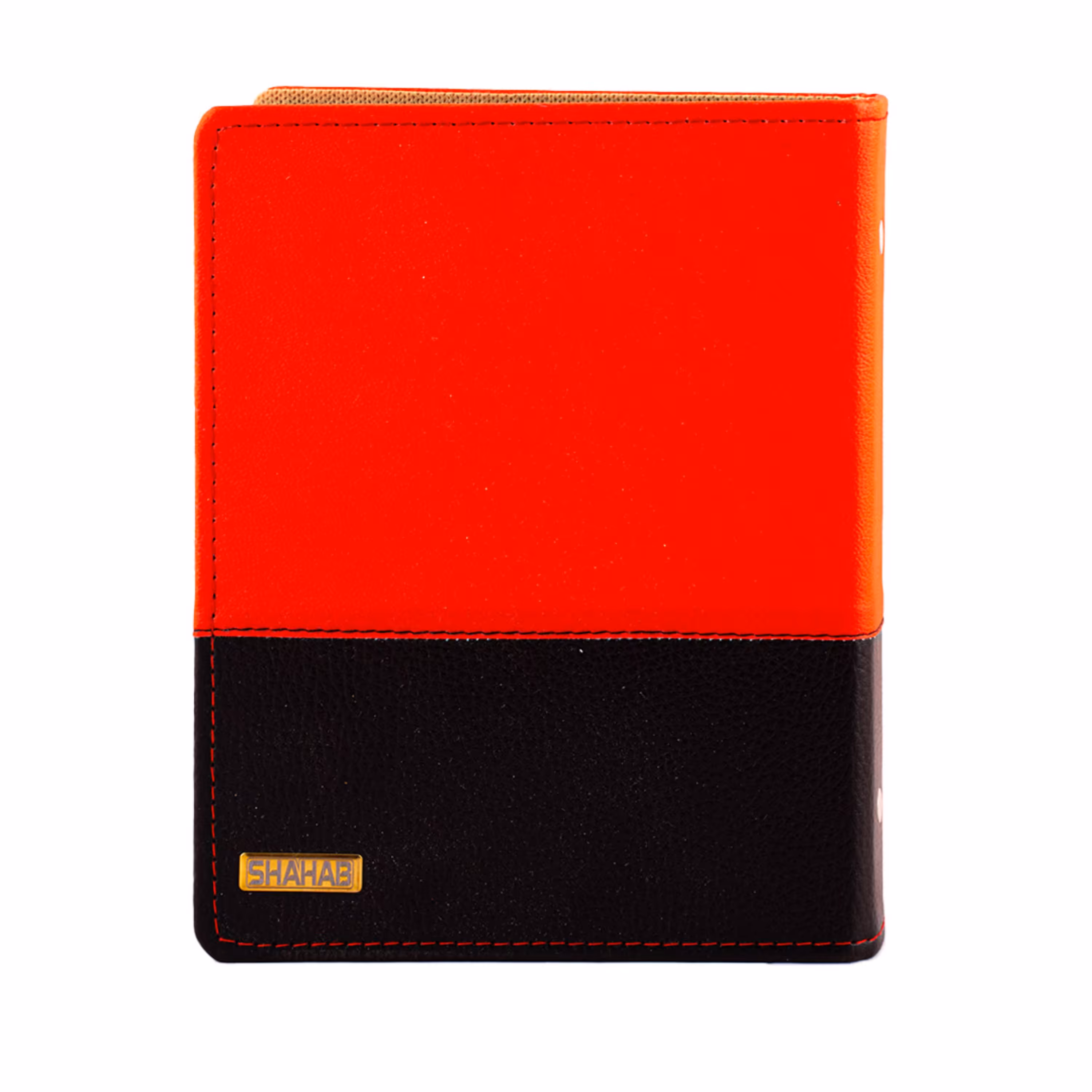 کلاسور مدل دو تکّه چرمی 20 حلقه قرمز کد L1310