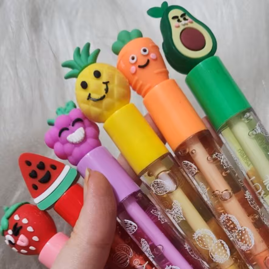 برق لب حرارتی میوه ای ویتامینه 24 ساعته با طرح فانتزی