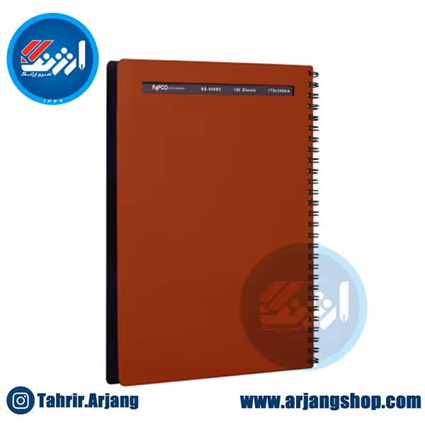 دفتر متالیک 100 برگ