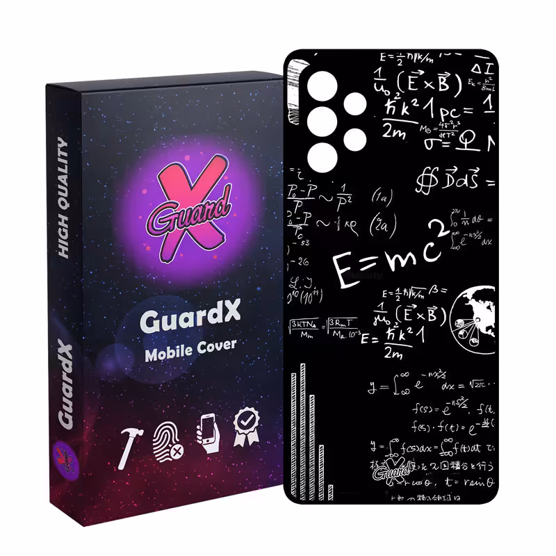 کاور گارد ایکس طرح فیزیک مدل Glass10516 مناسب برای گوشی موبایل سامسونگ Galaxy A52/A52S