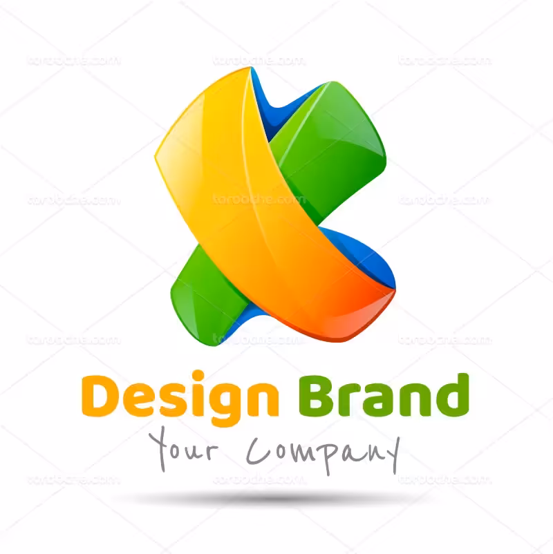 لوگوی حرف X | گرافیک با طعم تربچه