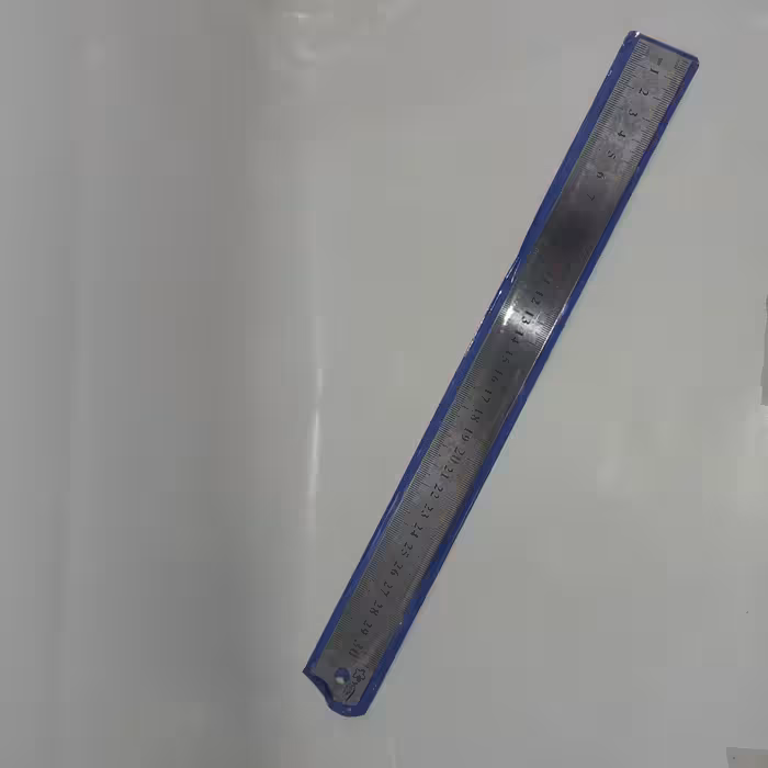 خط کش فلزی 30 سانتی استیل