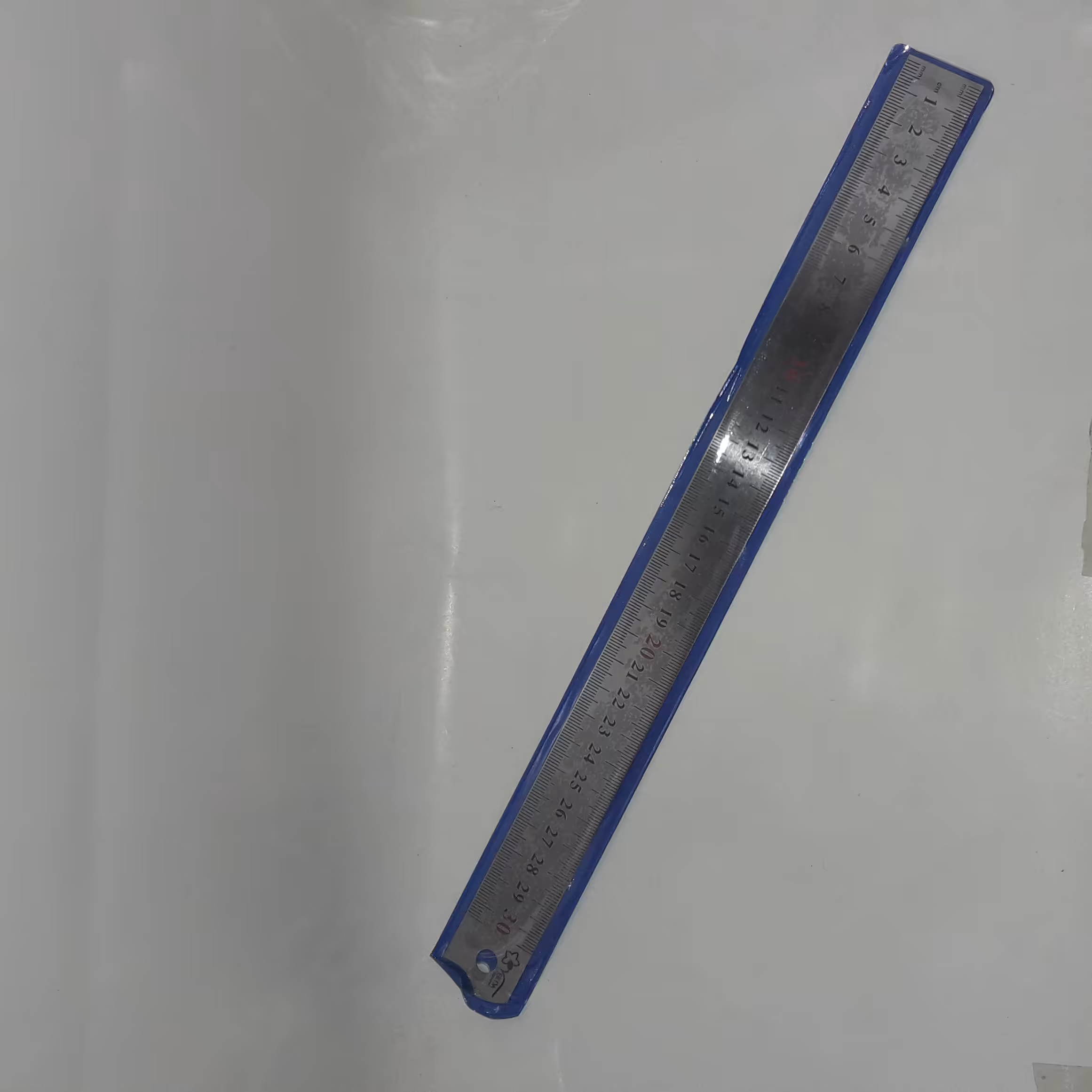 خط کش فلزی 30 سانتی استیل