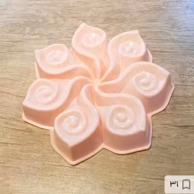 قالب ژله طرح گل