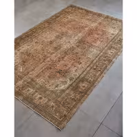 فرش دستبافت شش متری امیرخیز مدل وینتیج کد 60657