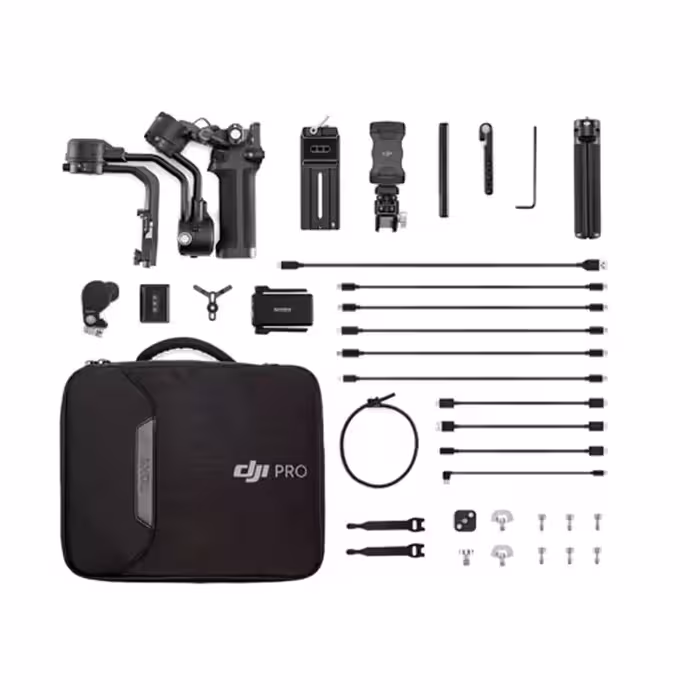 گیمبال دوربین دی جی آی DJI RSC 2 Gimbal Stabilizer Pro Combo