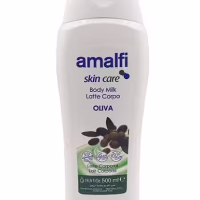 لوسیون بدن آمالفی حاوی زیتون حجم 500میل amalfi