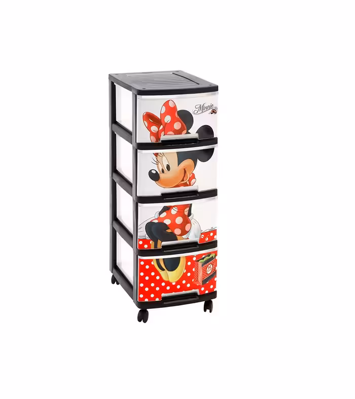 دراور چهار طبقه کرور (CURVER) مدل Minnie