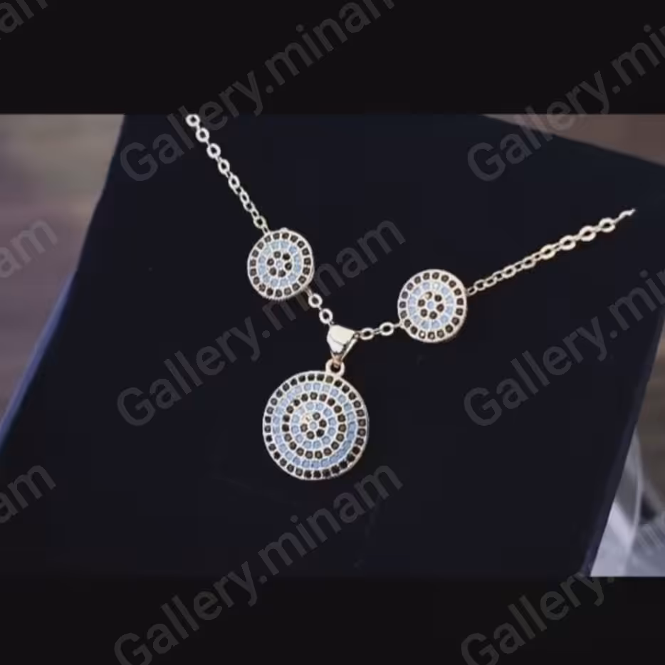 نیم ست طرح طلا ولنتاین