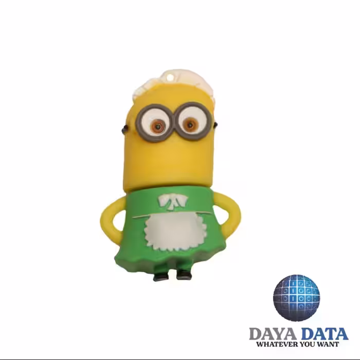 فلش مموری فانتزی دایا دیتا مینیون الی  مدل PC1000-17 ظرفیت 32GB-USB2 رنگ سبز