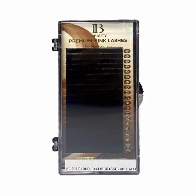 پالت مژه اکستنشن والیوم 12 لاین آی بی IB تک سایز 11 ضخامت 0.07 فر CC - فروشگاه میرکمالی