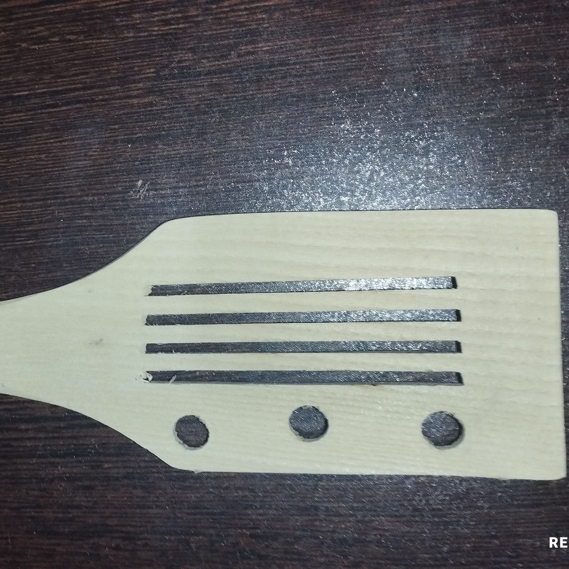 کفگیر چوبی نسوز درجه 1 مناسب اشپزی 