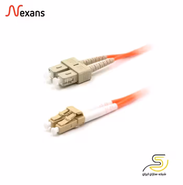پچ کورد فیبر نوری نگزنس SC-LC دو متری مالتی مود