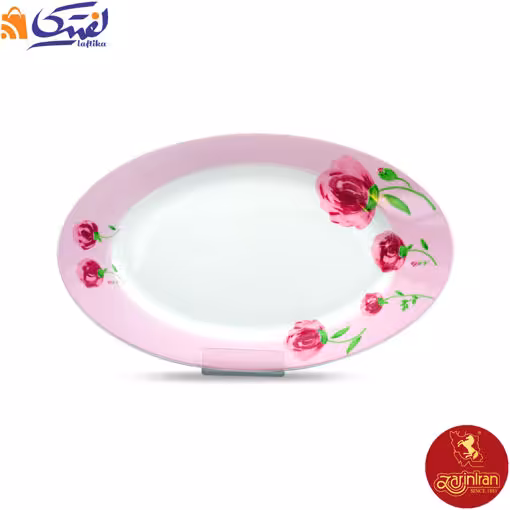 دیس پینک رز ایتالیا اف چینی زرین سایز 38