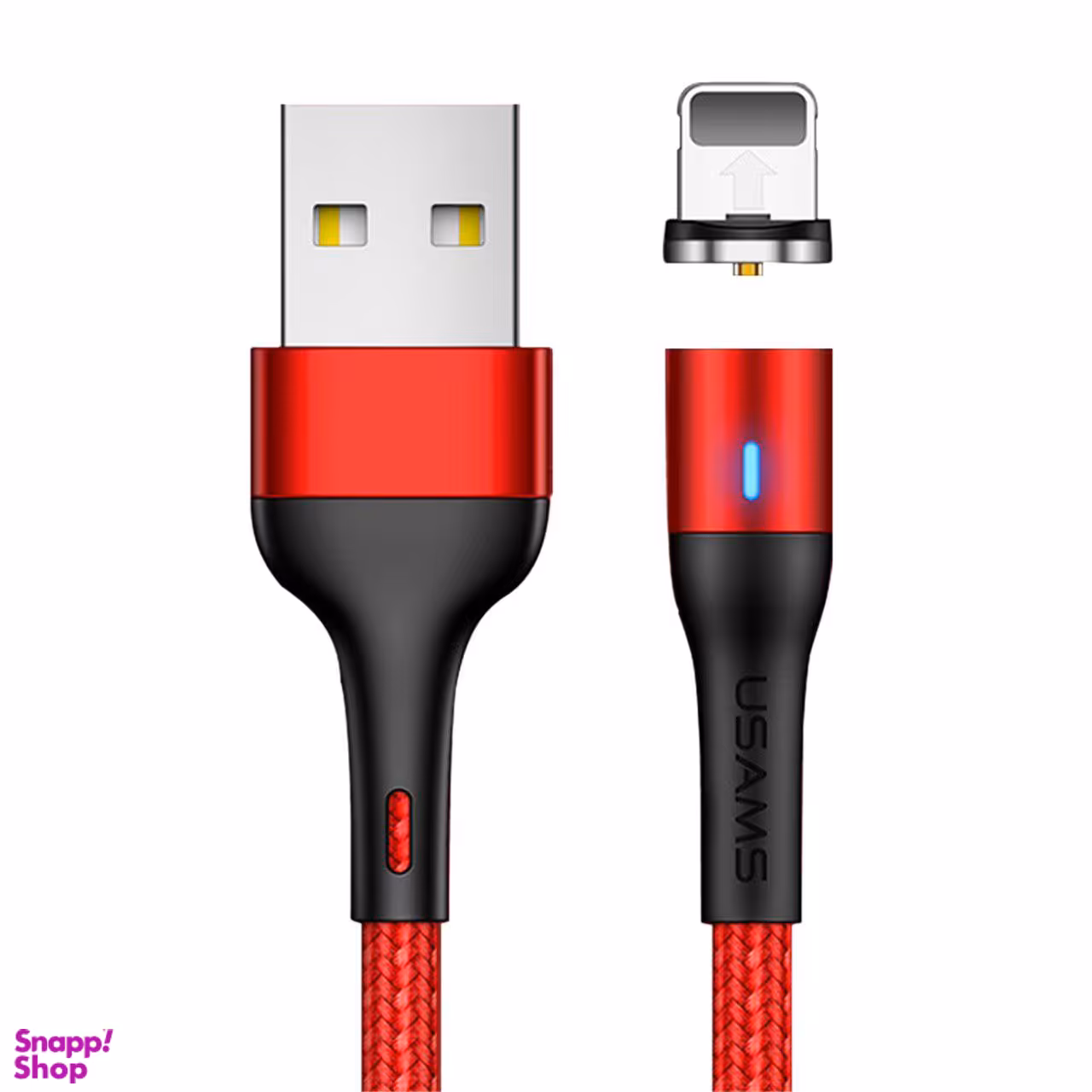 کابل تبدیل USB به لایتینینگ یوسمز (Usams) مدل U29 به طول 2m