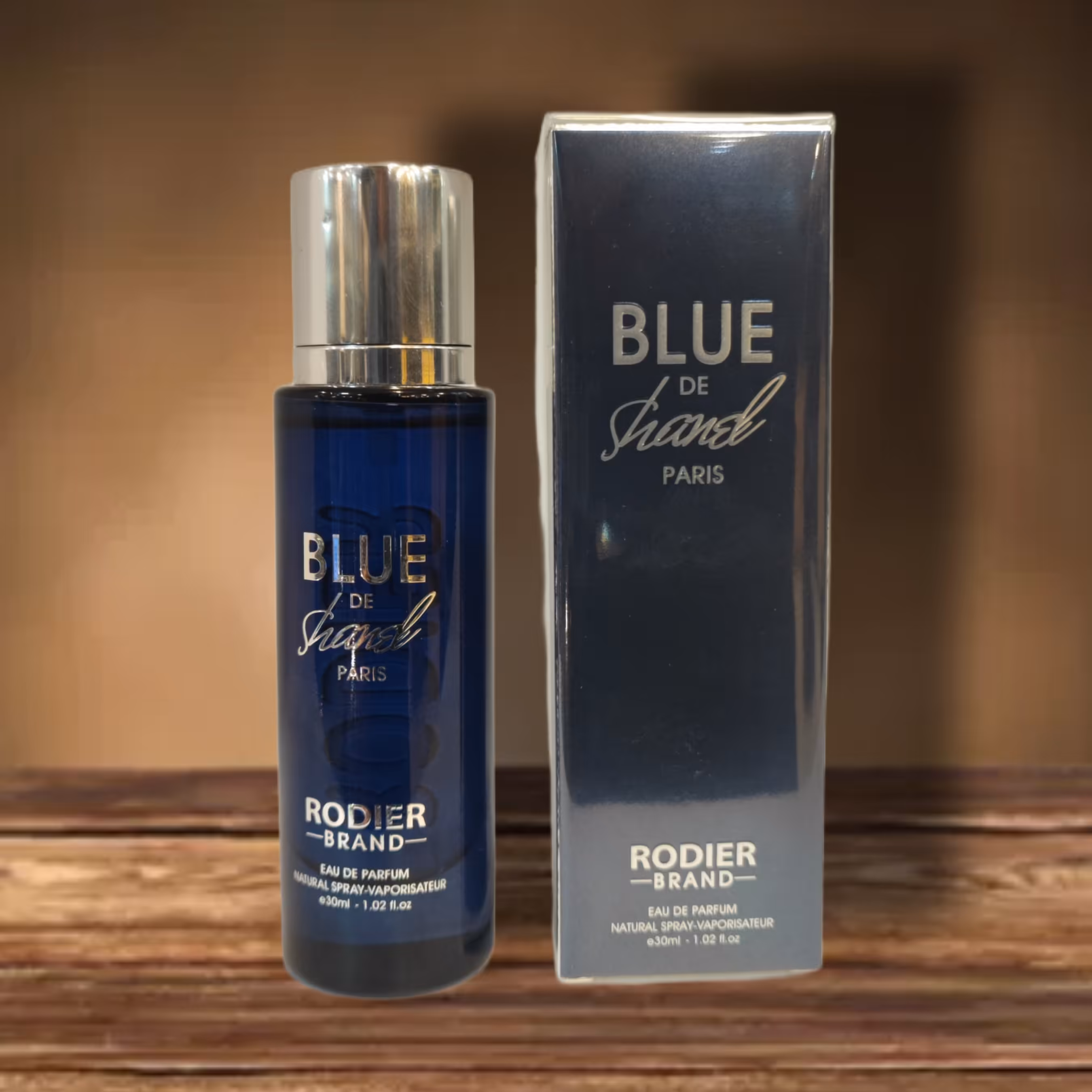 ادکلن جیبی اسپرت BLUE SHANEL از برند RODIER با حجم 30 میل و ماندگاری 48 ساعته