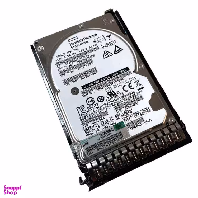 هارد دیسک اینترنال سرور مدل 10K 12G HP 785069-B21 ظرفیت 900 گیگابایت