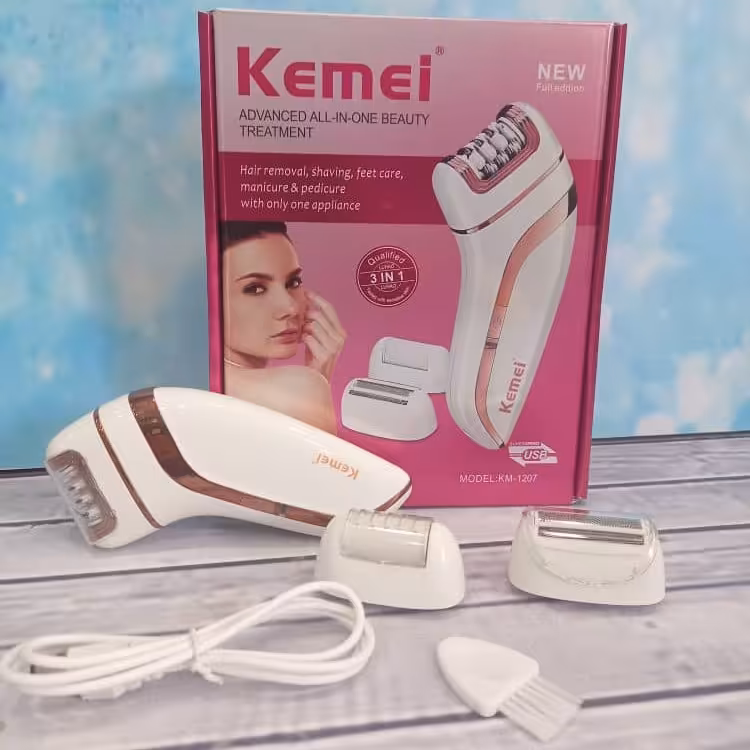 اپیلیدی KEMEI مدل KM-1207 سه کاره