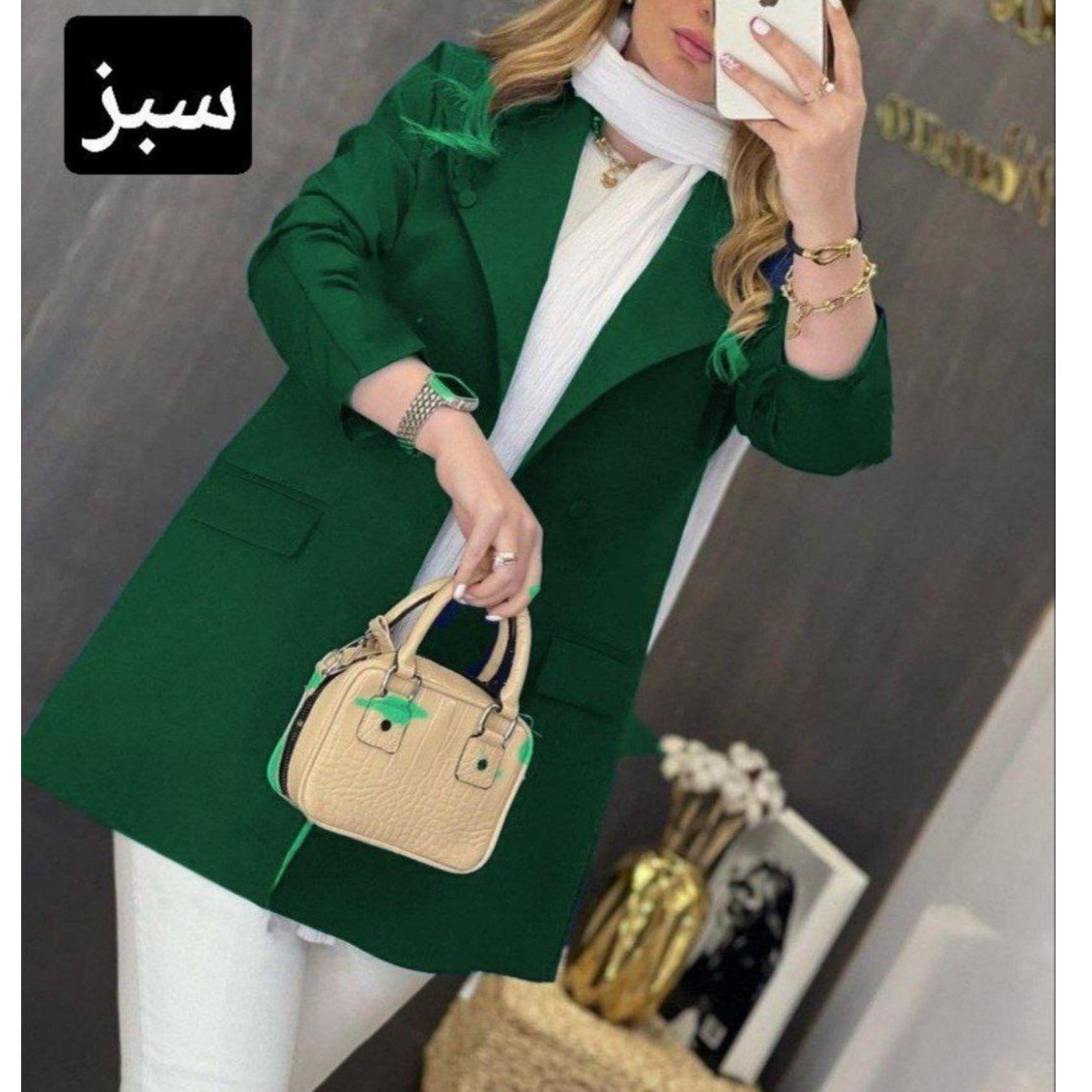 مانتو کتی یقه پولکه مانتو کتی کت کوتاه کت زنانه اسپرت مجلسی
