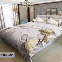 سرویس روتختی 2 نفره تنسل چاپی برندترک لند(Turk Land) z 102