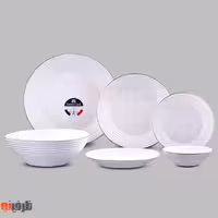 سرویس غذا خوری آرکوپال گلدن لب طلایی (26 پارچه)