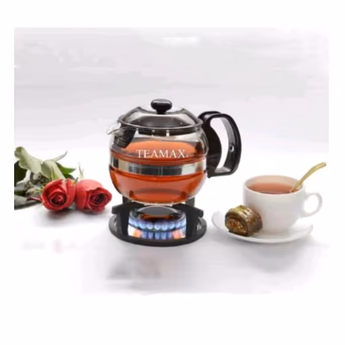 قوری شیشه ای TEA MAX    1200ML