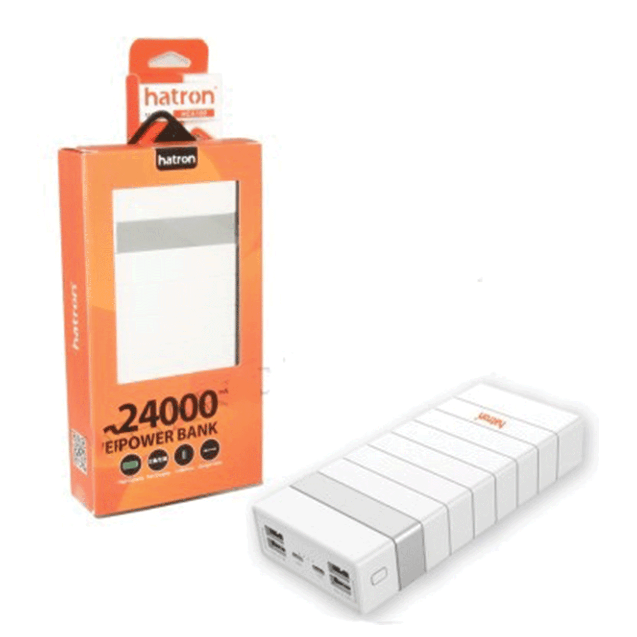 پاور بانک هترون مدل HPB24000 ظرفیت 24000 میلی آمپر ساعت Hatron HPB24000 24000mAh Power Bank