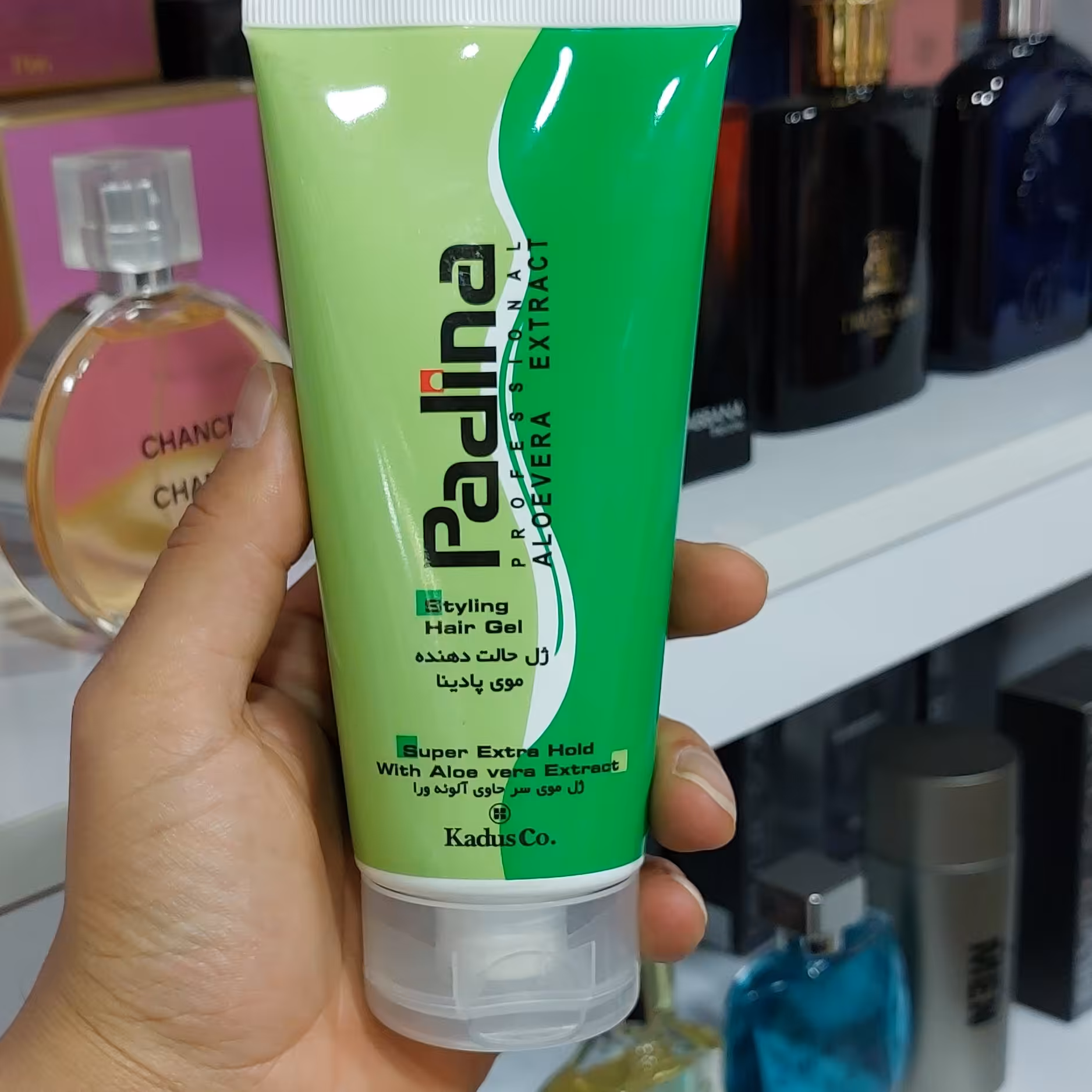 ژل مو پادینا 200 میل  معمولی  آلوئه ورا