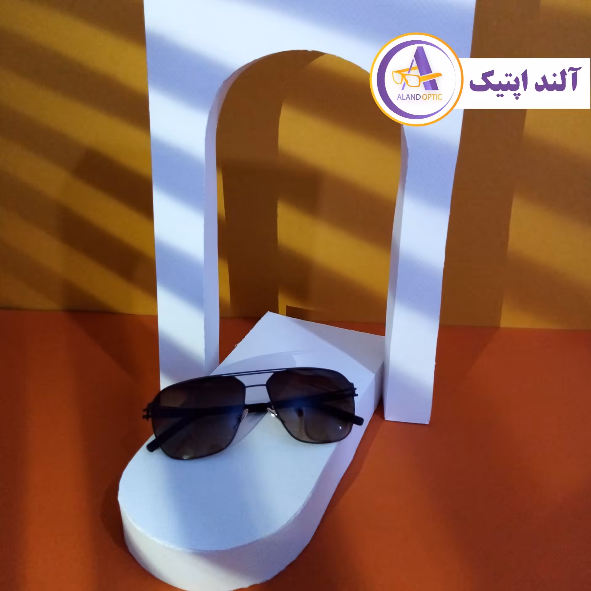 عینک آفتابی مردانه برند آیس برلین ic-berlin اورجینال با پک کامل درجه یک وعالی 