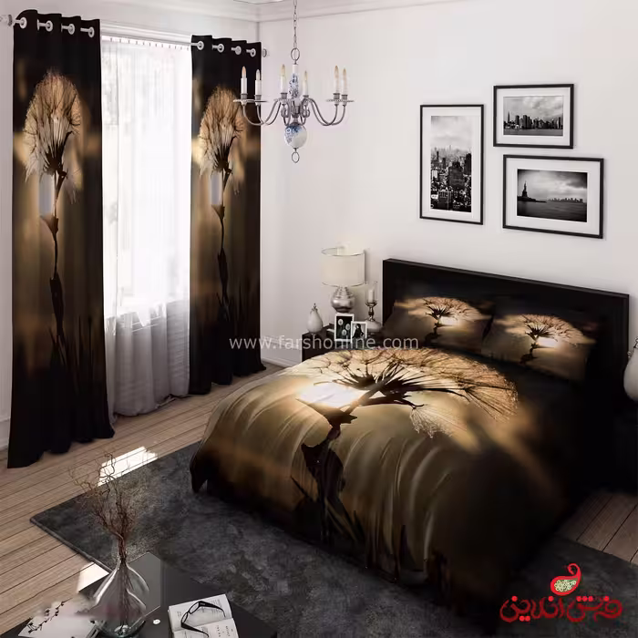 روتختی سه بعدی مدرن  طرح قاصدک کد 15027