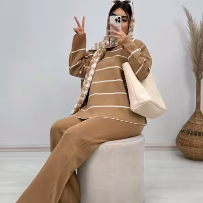 ست بافت راه راه