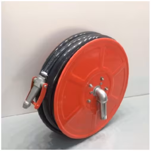 قرقره هوزریل اتش نشانی با شیلنگ ده متری 10 بار