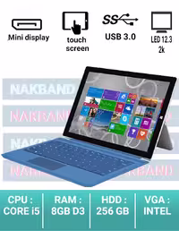 تبلت مایکروسافت سرفیس پرو 3 i3 i7 12 اینچ