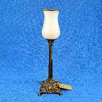 شمعدان پایه دار  طرح سنگی اریکو سایز متوسط کد 1894